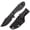 Black, variant on Tenable Tiny Dancer Fixed Blade Knife 3.17" Gray TiCn Coated D2 Blade,G10 Handle,G014A8