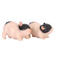 thumbnail image 1 of Estatua de cerdito figuras de cerdo de resina pintadas a mano para coche ANGGREK Otros, 1 of 8