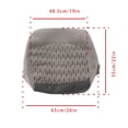 thumbnail image 3 of labwork Front Driver Bottom Cloth Seat Cover Gray Replacement for 1999 2000 F250 F350 F450 F550 XLT, 3 of 7