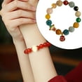 thumbnail image 3 of Pulsera de loto Bodhi Fernando cuerda de mano de loto para mujeres hombres Estilo D, 3 of 7