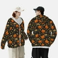 thumbnail image 4 of Gaeub Spooky Sweets Men's and Women's UPF 50+ Long-Sleeved Sun Protection Clothing, Fishing Shirt Long Sleeve Zip-Large, 4 of 7