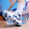 thumbnail image 6 of Novetra Men's Basketball Shoes Anti Slip Sports Training Running - WHITE_4, 6 of 6