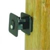 Field Guardian Wood Post, Screw on Insulator, Wire, Black, 30-Pack