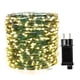 thumbnail image 2 of Cadena de luces LED de 1600 LED con cable verde, enchufable, venta al por mayor, para decoración de árboles, fiestas, bodas y jardines al aire libre, 2 of 5