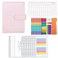 thumbnail image 1 of Marbled Notebook Binder Wareproof and Dustproof Suitable for Store Shop Checks  Green, 1 of 9