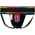 thumbnail image 3 of JOCKMAIL Men's Jock Strap Athletic Supporter Wide Belt Comfortable Men Sport Underwear for Gym Sport, 3 of 8
