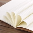 thumbnail image 2 of Nvzi Paquete de 24 cuadernos para viajeros, oficina, con rayas, 68 páginas, 34 hojas, 10,16 x 7,24 pulgadas, tamaño B5, juego de diario de viaje, 2 of 3