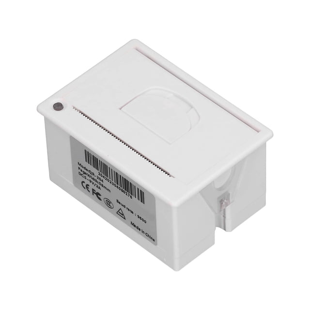 Micro Thermal Printer, Wide Application Embedded Thermal Receipt Printer 5-9V ABS Shell for Medical Equipment
