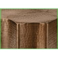 thumbnail image 3 of Antique Copper Metal Boho Glam Coffee Table, Space-Saving for Living Room/Bedroom, No Assembly, 3 of 9