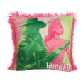 thumbnail image 1 of Wicked Movie Kids Funky Fur Pillow, 18” x 18”, 1 of 4