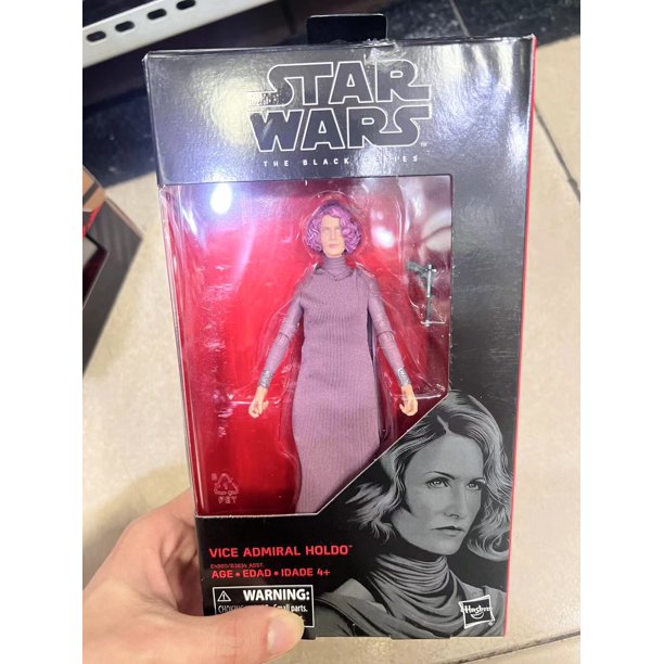 Figura de acción de Star Wars de 6 pulgadas, serie negra, Princesa Leia SoloLuke Dryden Jawa, Almirante Padme Jedha, regalo de colección de juguetes