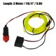 thumbnail image 5 of Coche 300cm 9.8Ft 118.11 "Led El Wire Luz De Ne?n Con Controlador De Potencia Amarillo verde Unique Bargains Wire Luz De Neón, 5 of 6