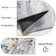 thumbnail image 6 of Area Rug for Living Room, Colorful Leaves Non-Slip Indoor Large Carpet for Bedroom/Dining Room, Modern Abstract Spring Nature Tree Branch Washable Low-Profile Rectangle Floor Runner Rugs - 4 x 6 Ft, 6 of 8