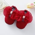 thumbnail image 6 of Baby Girls Shoes Princess Shoes Cute Comfy Newborn Crib Shoe Soft Fashion Butterfly Baby Sneaker Shoes, 0-12 Months, 6 of 7