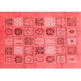 thumbnail image 1 of Ahgly Company Indoor Rectangle Abstract Red Modern Area Rugs, 6' x 9', 1 of 4