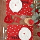 thumbnail image 2 of Manteles Individuales para el DíA de San ValentíN, Tapete de Mesa de Cocina Interior Rojo de Arpillera de Temporada de Granja para Fiestas en el Hogar, 4 Piezas, 2 of 6