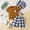 Brown-06, variant on Sentuca Summer Boys Outfit Sets Classic T Shirts and Shorts and Sun Cap 3PC Casual Toddler Clothes Size 3 Years