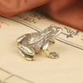 thumbnail image 4 of CNKOO Frog Figurine Wide Applications Wear-resistant Useful Retro Frog Statue Tea Pet Craft, 4 of 5