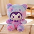 thumbnail image 3 of 45cm Cute Sanrio Hello Kitty Kuromi Melody Plush Toy Kawaii Cinnamoroll Big Ear Dog Soft Doll Kt Cat Sleeping Pillow Kids Gift, 3 of 5
