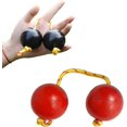 thumbnail image 1 of Kashaka Instrument Aslatuas Rhythmic Ball, Cas Cas Kashaka Musical Percussion Instrument African Asalato Shaker Rattle, 1 of 5