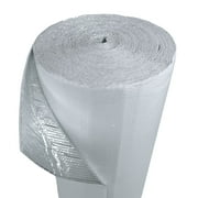 Double Bubble White Reflective Foil Insulation R8 1/4inch (12INCH X 10FT)