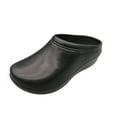 thumbnail image 1 of Greenbox Women Black Non Slip Super Light Weight Hospital Restaurant Slip On Shoe, 1 of 7