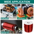 thumbnail image 5 of Alambre Magnético Uxcell 18 AWG, Alambre de Cobre Esmaltado de 18 Calibres, 1 lb de Alambre de Bobina Magnética para Transformador, Motor, Eléctrico, 155C(311F), 5 of 5
