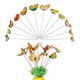 thumbnail image 5 of Juego de 12 palitos artificiales para decorar el hogar, el jardín y la pradera (amarillo), 5 of 6