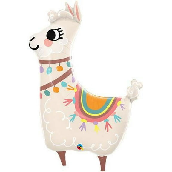LOONBALLOON Birthday General Balloons, 45″ LOVEABLE LLAMA