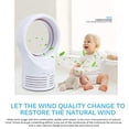 thumbnail image 3 of No-Blade Fan Low Noise Safe Electric Bladeless Fan White US Plug, 3 of 7