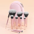thumbnail image 6 of 10-Piece Mini Makeup Brush Set With Synthetic Fiber For Professional Daily Application And Travel, 6 of 8