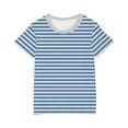 thumbnail image 4 of Boys Girls Cotton T-Shirts Short Sleeve 3-14 T Summer Casual Crewneck Top Kids Print Colorful T-Shirt, 4 of 4