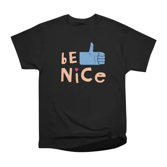 Be Nice Do Good Peach Edition T-Shirt Tee Gift For Him Merch For Her Apparel For Friend