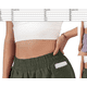 thumbnail image 2 of Pantalones cortos para correr de secado rápido para mujer Capa deportiva Cintura elástica Pantalones cortos de entrenamiento activo con bolsillos Zhivalor HMHZ826-25, 2 of 5
