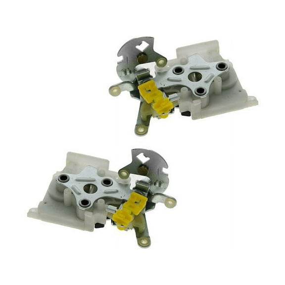 Front Door Latch Assembly Set 2 Piece Set - Compatible with 1996 - 2004 Chevy Express 2500 1997 1998 1999 2000 2001 2002 2003