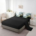 thumbnail image 5 of Manfei Smoky Jungle 7-Piece Twin Bedding Sets for Female Men Women,Woodland Tree Bedding Comforter Set,Botanical Plants Breathable Sheet Sets,Ultra Soft Home Decor,Reversible, 5 of 8