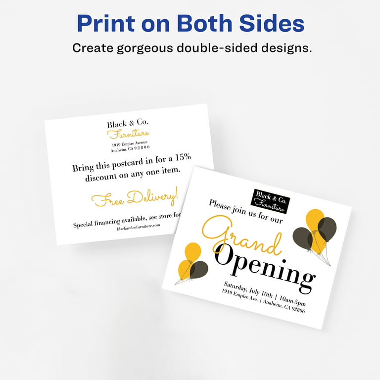 Print Custom Postcards with Our Blank Postcard Templates