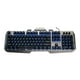 Kaliber Gaming by IOGEAR HVER Aluminum Gaming Keyboard - Clavier - Rétroéclairé - USB - Noir/gris – image 1 sur 4