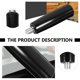 thumbnail image 5 of 2 unids Máquina universal Herramienta Handwheels Handles giratorias Transportes (Negro), 5 of 5