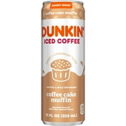 Dunkin' Coffee Cake Muffin Iced Coffee 11 fl oz