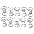 thumbnail image 1 of 10 piezas de correa de tapicería con resorte helicoidal, accesorios para muebles multifuncionales 13 centímetros, 1 of 9