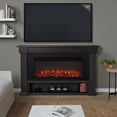 thumbnail image 4 of Real Flame Bristow 66" Landscape Electric Fireplace in Weathered Wood, 4 of 5