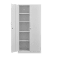 thumbnail image 5 of TIMOREN 70" Tall 2-Door File Cabinet with Lock, Steel Office Storage Cabinet with 4 Adjustable Shelves for Letter & Legal Size Files, Home Office and Commercial Organization, White, 5 of 14