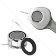 thumbnail image 4 of Aireador de grifo de 3 piezas, aireador de grifo de rosca externa de 24 mm, filtro de grifo para fregadero de baño y cocina, 4 of 5