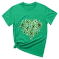 thumbnail image 2 of Otvok Womens T-Shirt Casual Round Neck Short-Sleeve St. Patrick'S Day Print Tops, 2 of 6