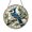 Acrylic 3.5 Inch, variant on Bird Blue Jay Stained Glass Suncatcher Scenic Window Decor Hanging Nature Accent