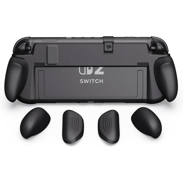 Empuñaduras ergonómicas de carcasa rígida reemplazables para Nintendo Switch 2