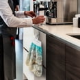 thumbnail image 5 of ZIATUBLE Sea Starfish Hanging Hand Towel Shells Hanging Kitchen Dish Towel with Snap Button Bathroom Hand Bath Towel Reusable Dish Tie Towel Soft Kitchen Hand Towels and Washcloths, 5 of 7