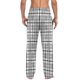 thumbnail image 5 of Pantalones de pijama largos para hombre, informales, con estampado a cuadros, holgados, deportivos, elásticos, rectos, vintage, con bolsillos, 5 of 6