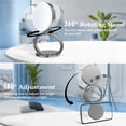thumbnail image 3 of Luz LED portátil magnética gris para selfies Auriani A1, 3 of 9